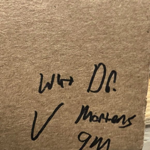 Dr Martens Women's 1460 Combat Boots White, Size US 9M, EUR 41 - Picture 6 of 6